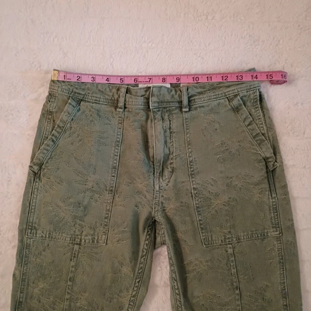 ANTHROPOLOGIE The Wanderer Embossed Pants - Picture 5 of 11